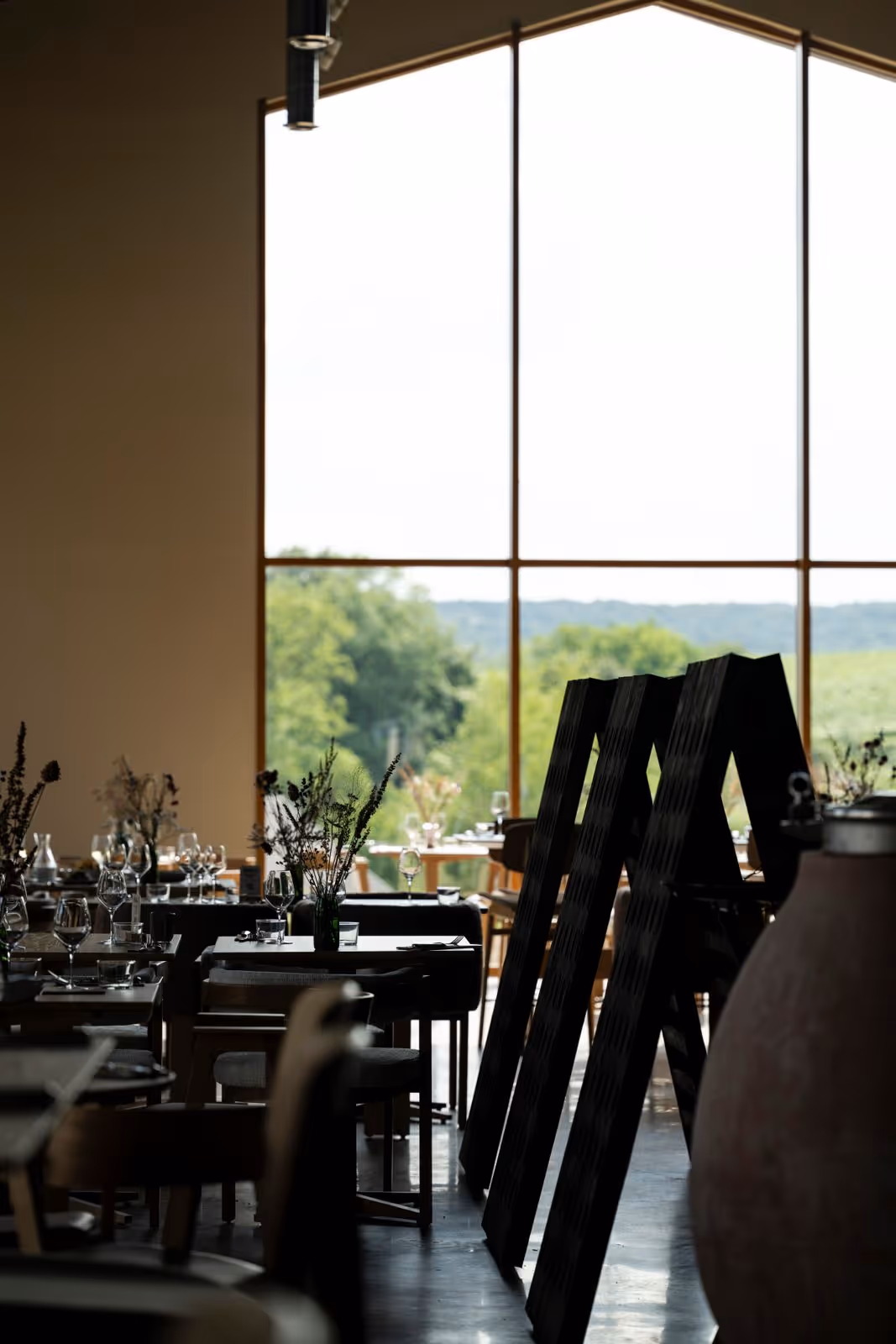 Restaurant ambiance soir